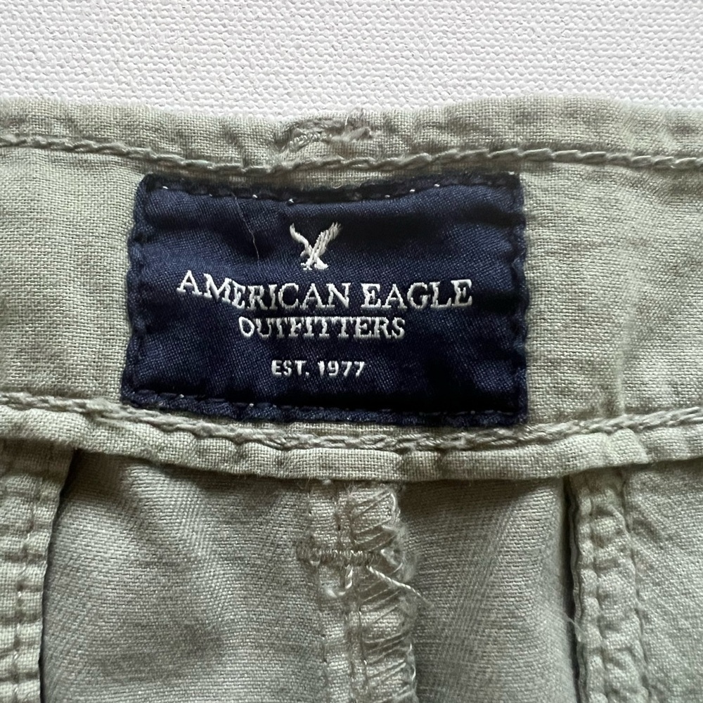 EUC AMERICAN EAGLE OUTFITTERS Chino Shorts Mens Size 32x10 Classic (E3) - Picture 5 of 9